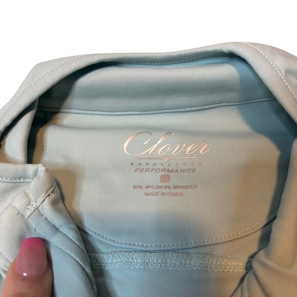 NWT Bobby Jones Clover Sports Zip Jacket Blue Large Lightweight - Picture 3 of 5